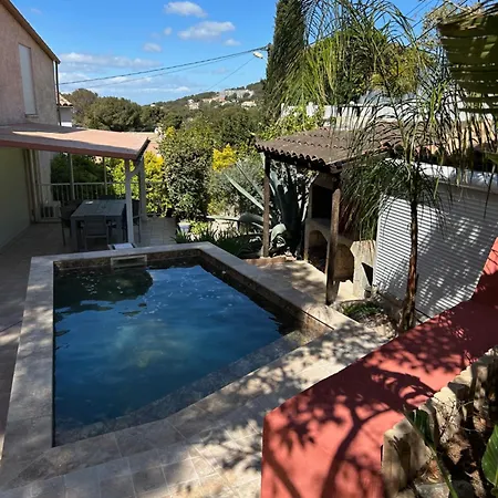 L' Oliviera, Vue Et Plages A Pieds Holiday home
